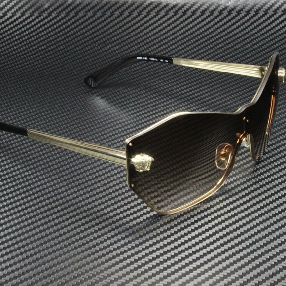 Versace Pale Gold 43mm Sunglasses! NEW! main image 5